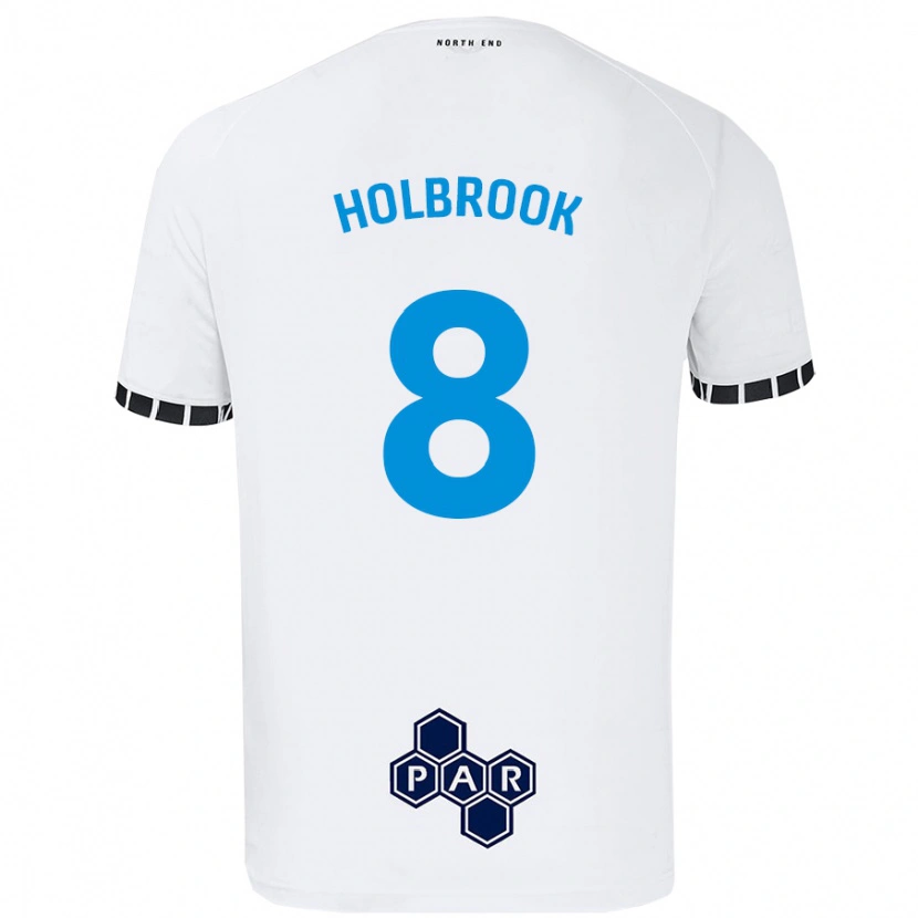 Danxen Kinder Jess Holbrook #8 Weiß Heimtrikot Trikot 2024/25 T-Shirt Schweiz