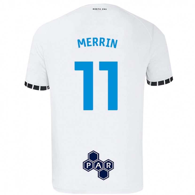 Danxen Kinder Laura Merrin #11 Weiß Heimtrikot Trikot 2024/25 T-Shirt Schweiz