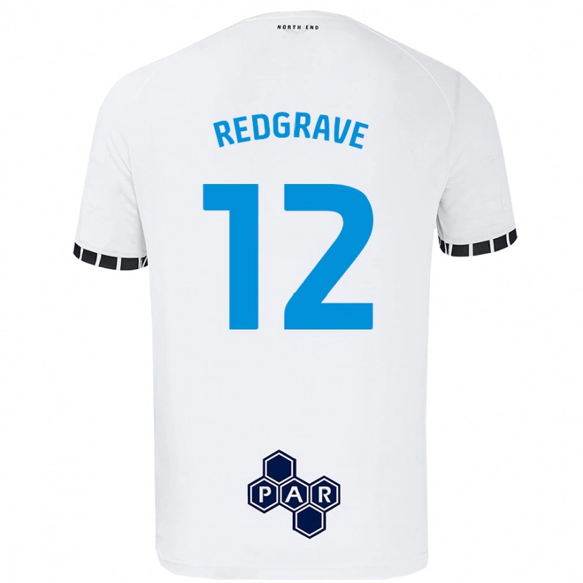 Danxen Kinder Jodie Redgrave #12 Weiß Heimtrikot Trikot 2024/25 T-Shirt Schweiz