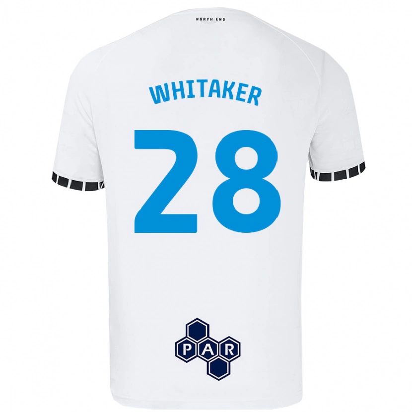 Danxen Kinder Eve Whitaker #28 Weiß Heimtrikot Trikot 2024/25 T-Shirt Schweiz