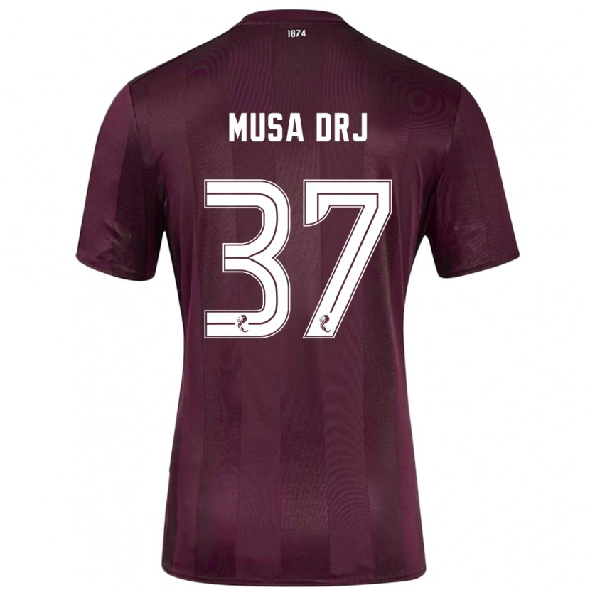 Danxen Kinder Musa Drammeh #37 Burgundrot Heimtrikot Trikot 2024/25 T-Shirt Schweiz