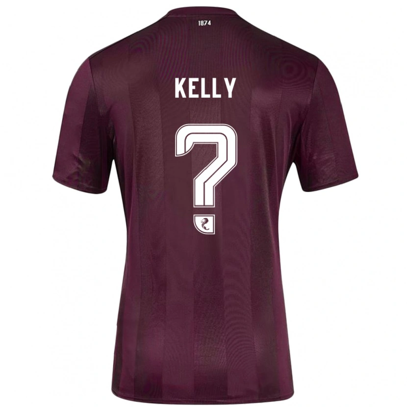 Danxen Kinder Ryan Kelly #0 Burgundrot Heimtrikot Trikot 2024/25 T-Shirt Schweiz