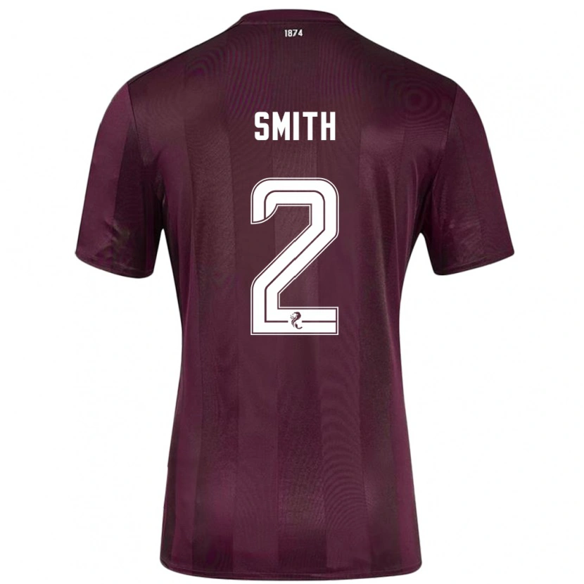 Danxen Kinder Lucas Smith #2 Burgundrot Heimtrikot Trikot 2024/25 T-Shirt Schweiz