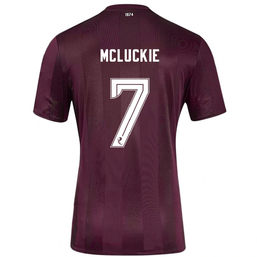 Danxen Kinder Bobby Mcluckie #7 Burgundrot Heimtrikot Trikot 2024/25 T-Shirt Schweiz