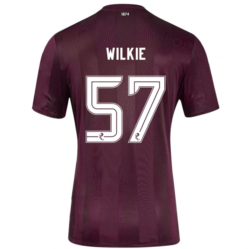 Danxen Kinder Coupar Wilkie #57 Burgundrot Heimtrikot Trikot 2024/25 T-Shirt Schweiz