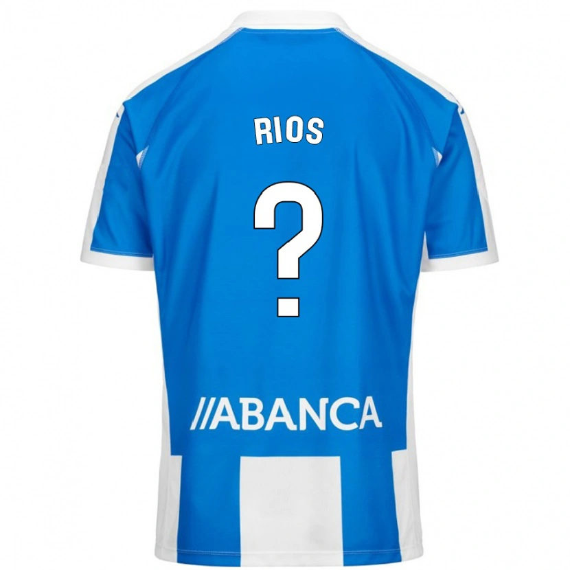 Danxen Kinder Hugo Rios #0 Blau Weiß Heimtrikot Trikot 2024/25 T-Shirt Schweiz