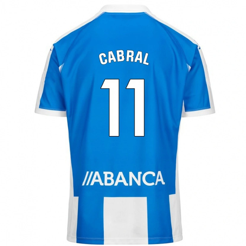 Danxen Kinder Millene Cabral #11 Blau Weiß Heimtrikot Trikot 2024/25 T-Shirt Schweiz