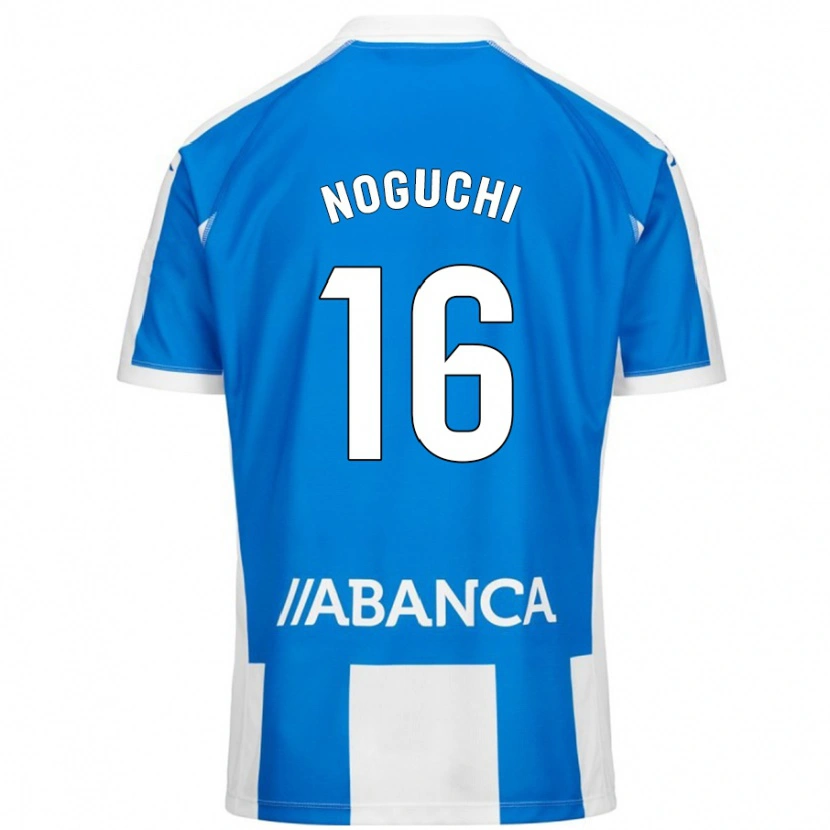 Danxen Kinder Ayaka Noguchi #16 Blau Weiß Heimtrikot Trikot 2024/25 T-Shirt Schweiz