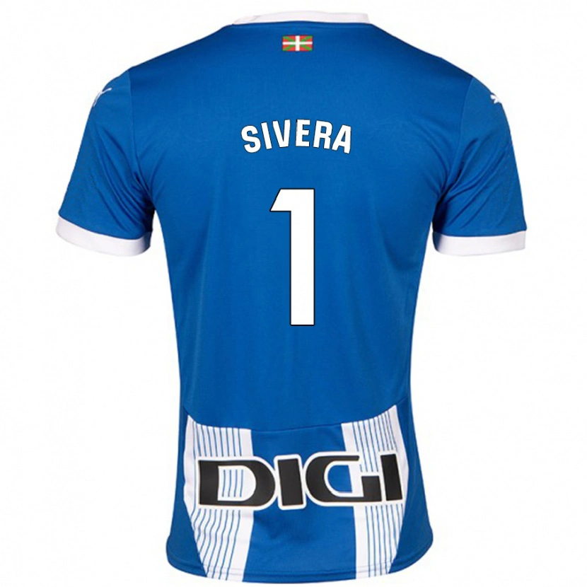 Danxen Kinder Antonio Sivera #1 Blau Heimtrikot Trikot 2024/25 T-Shirt Schweiz