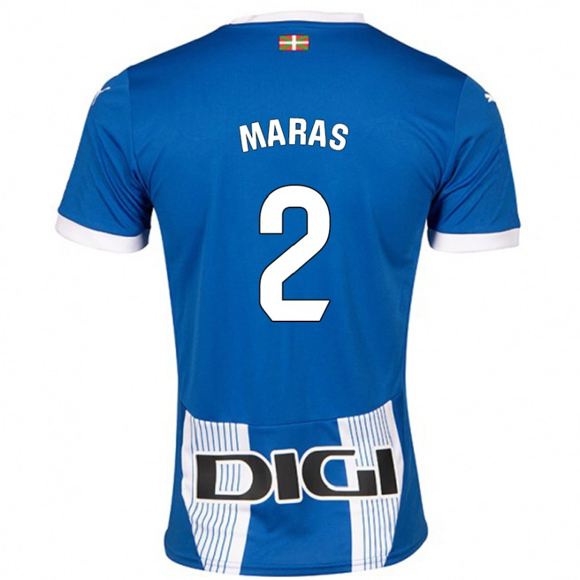 Danxen Kinder Nikola Maras #2 Blau Heimtrikot Trikot 2024/25 T-Shirt Schweiz