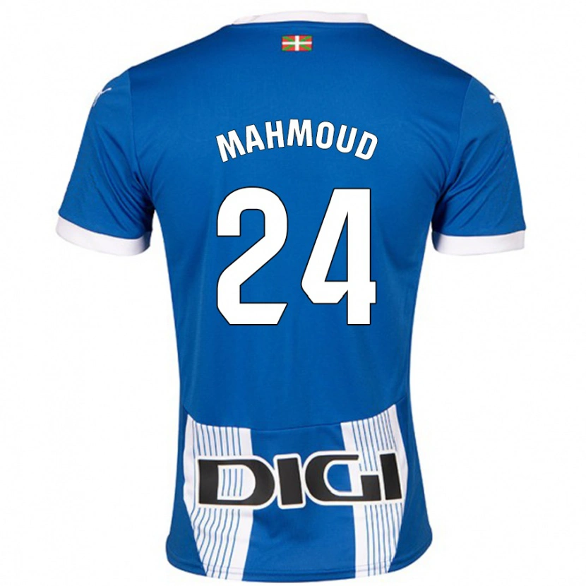 Danxen Kinder Abdallahi Mahmoud #24 Blau Heimtrikot Trikot 2024/25 T-Shirt Schweiz