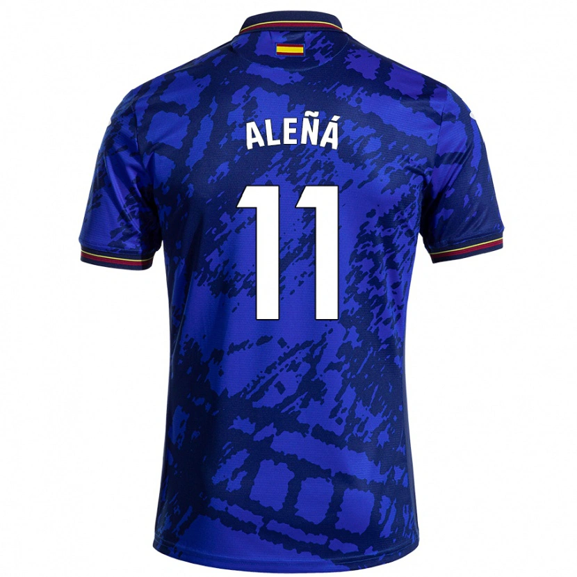 Danxen Kinder Carles Aleñá #11 Dunkleres Blau Heimtrikot Trikot 2024/25 T-Shirt Schweiz