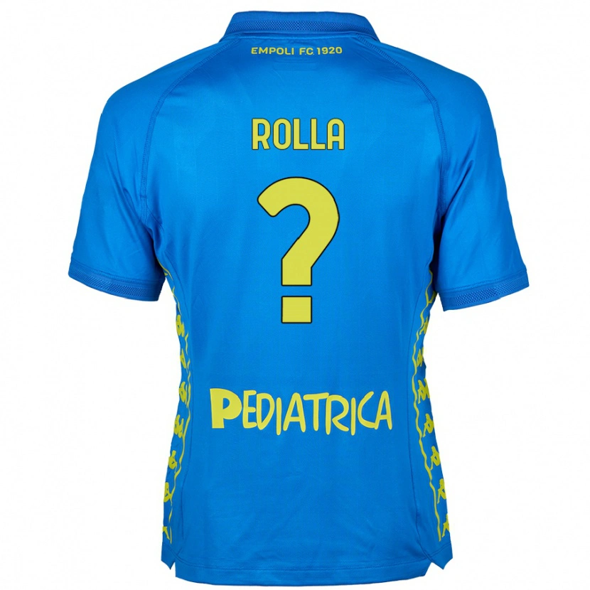 Danxen Kinder Nicola Rolla #0 Blau Heimtrikot Trikot 2024/25 T-Shirt Schweiz