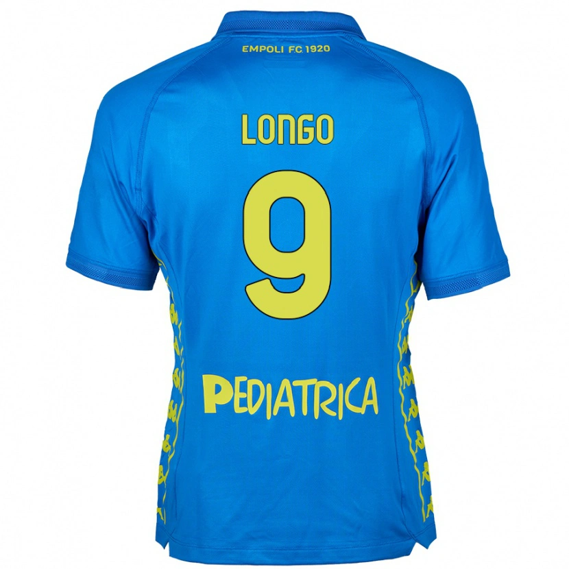 Danxen Kinder Mattia Longo #9 Blau Heimtrikot Trikot 2024/25 T-Shirt Schweiz