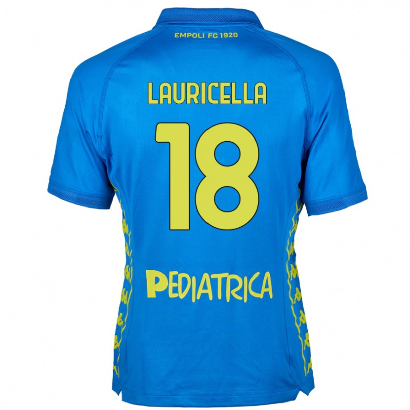 Danxen Kinder Giovanni Lauricella #18 Blau Heimtrikot Trikot 2024/25 T-Shirt Schweiz