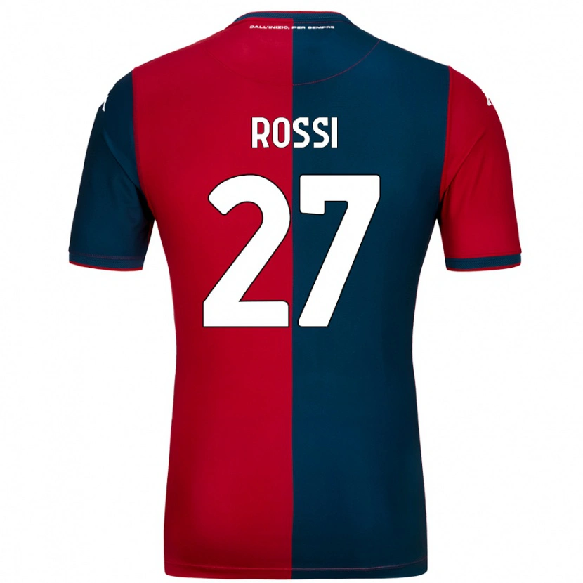 Danxen Kinder Lucrezia Rossi #27 Rot Dunkelblau Heimtrikot Trikot 2024/25 T-Shirt Schweiz