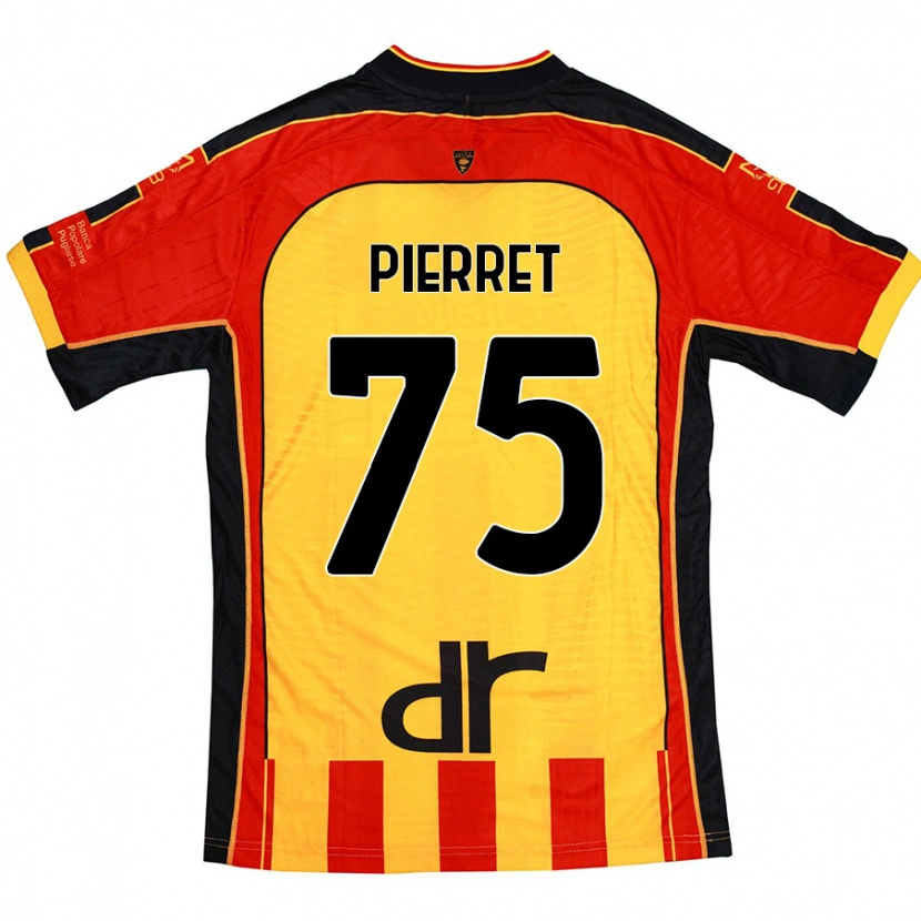 Danxen Kinder Balthazar Pierret #75 Gelb Rot Heimtrikot Trikot 2024/25 T-Shirt Schweiz