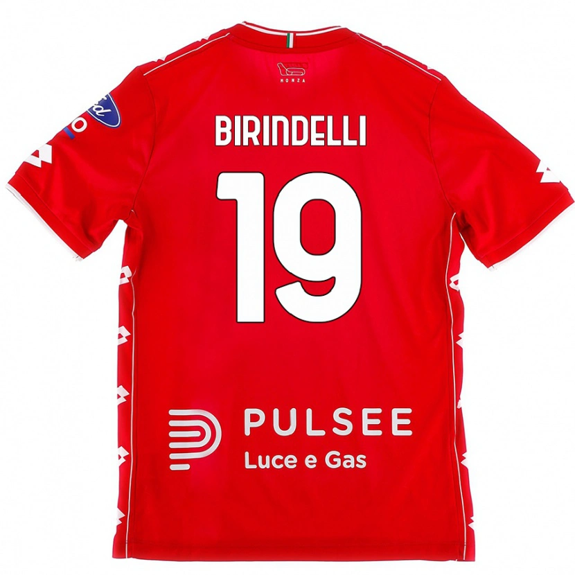 Danxen Kinder Samuele Birindelli #19 Rot Weiß Heimtrikot Trikot 2024/25 T-Shirt Schweiz