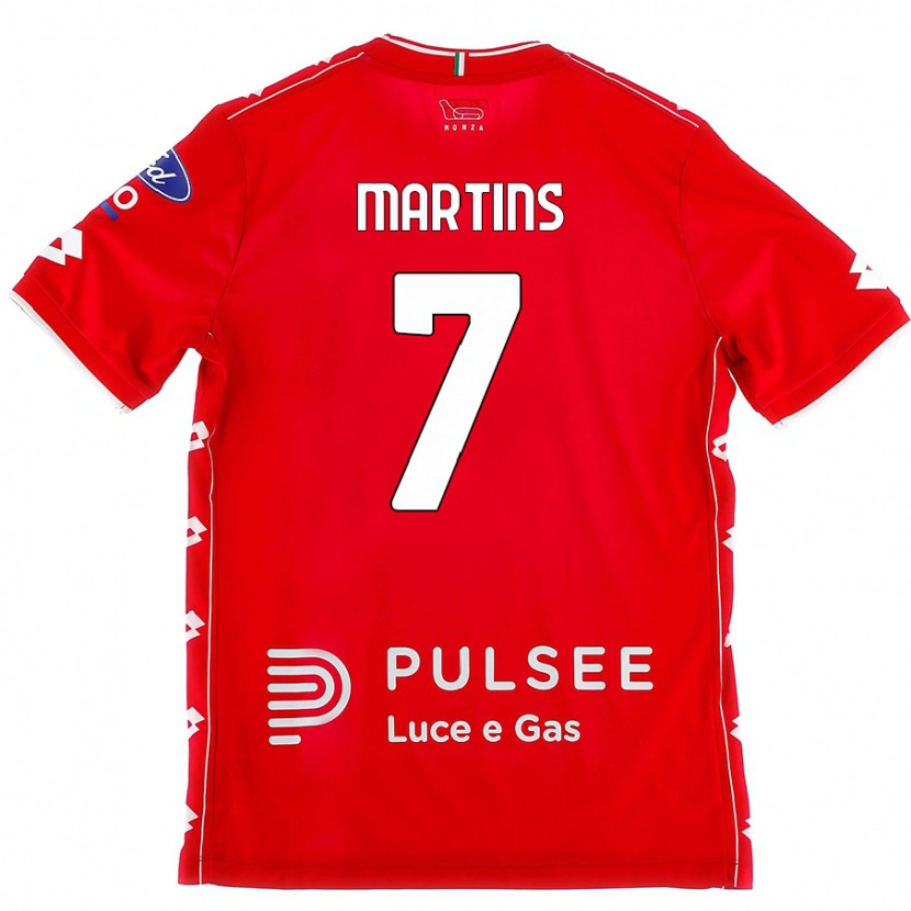 Danxen Kinder Kevin Martins #7 Rot Weiß Heimtrikot Trikot 2024/25 T-Shirt Schweiz