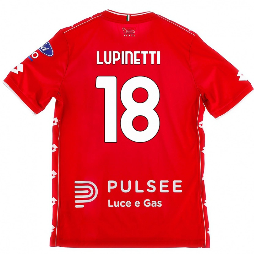 Danxen Kinder Tommaso Lupinetti #18 Rot Weiß Heimtrikot Trikot 2024/25 T-Shirt Schweiz