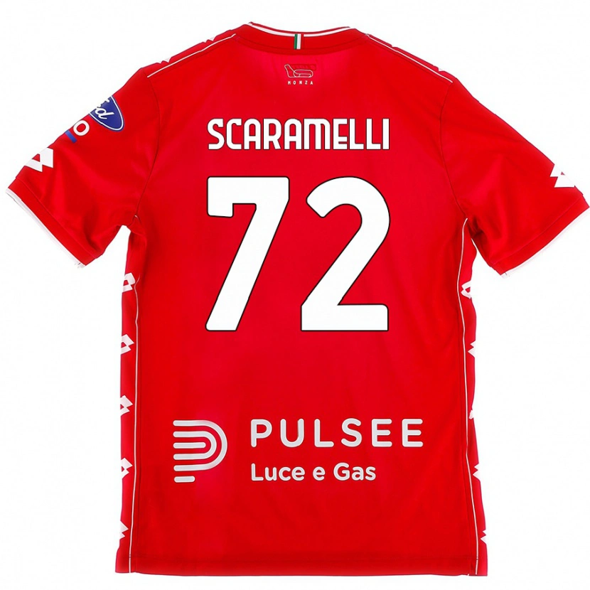 Danxen Kinder Endris Scaramelli #72 Rot Weiß Heimtrikot Trikot 2024/25 T-Shirt Schweiz