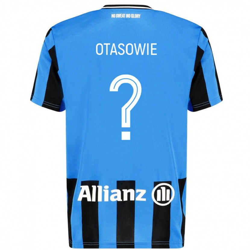 Danxen Kinder Owen Otasowie #0 Himmelblau Schwarz Heimtrikot Trikot 2024/25 T-Shirt Schweiz