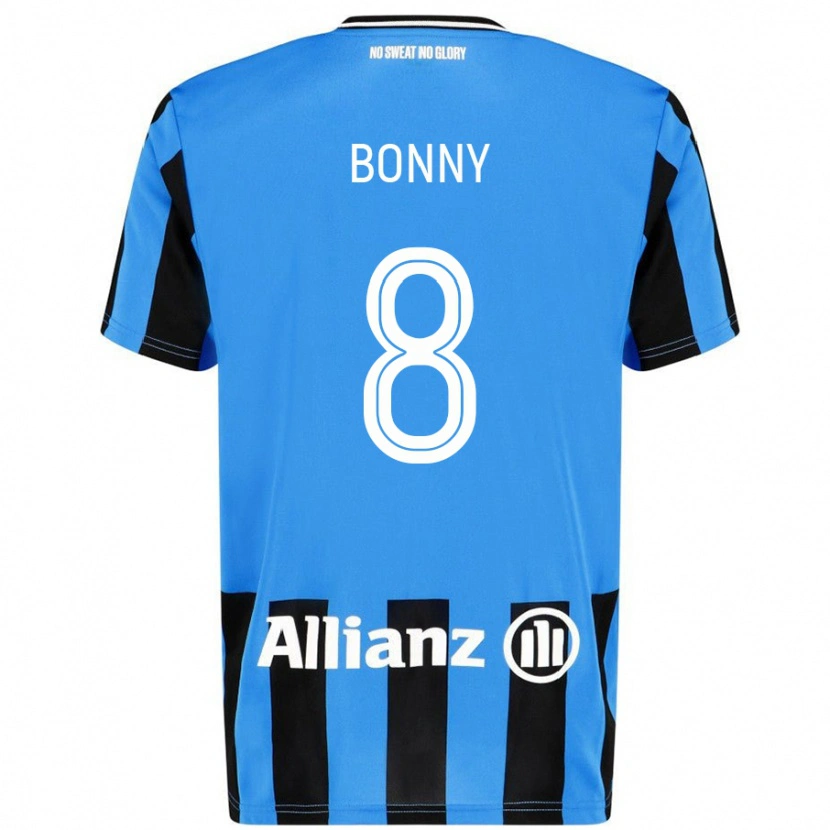 Danxen Kinder Chionne Bonny #8 Himmelblau Schwarz Heimtrikot Trikot 2024/25 T-Shirt Schweiz