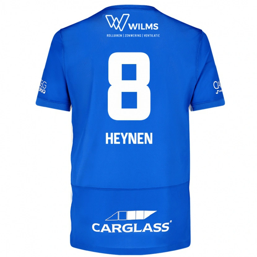 Danxen Kinder Bryan Heynen #8 Blau Heimtrikot Trikot 2024/25 T-Shirt Schweiz