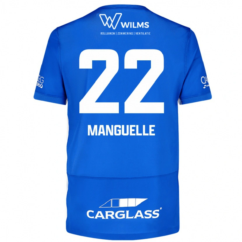 Danxen Kinder Brad Manguelle #22 Blau Heimtrikot Trikot 2024/25 T-Shirt Schweiz