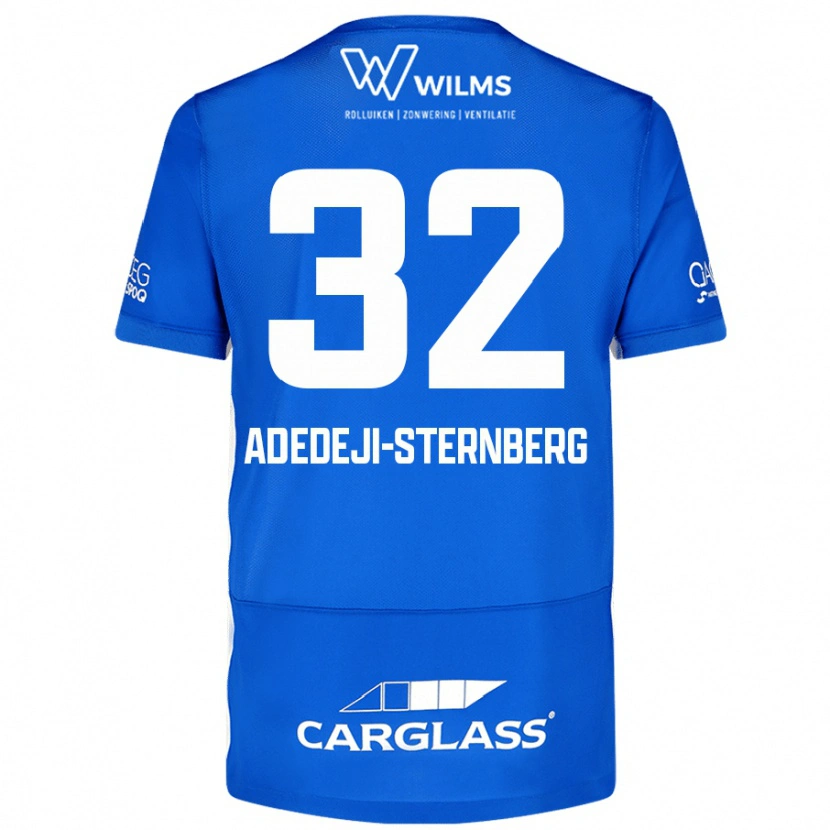 Danxen Kinder Noah Adedeji-Sternberg #32 Blau Heimtrikot Trikot 2024/25 T-Shirt Schweiz