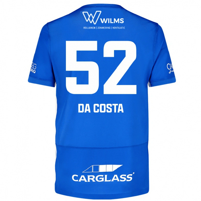 Danxen Kinder Wilson Da Costa #52 Blau Heimtrikot Trikot 2024/25 T-Shirt Schweiz