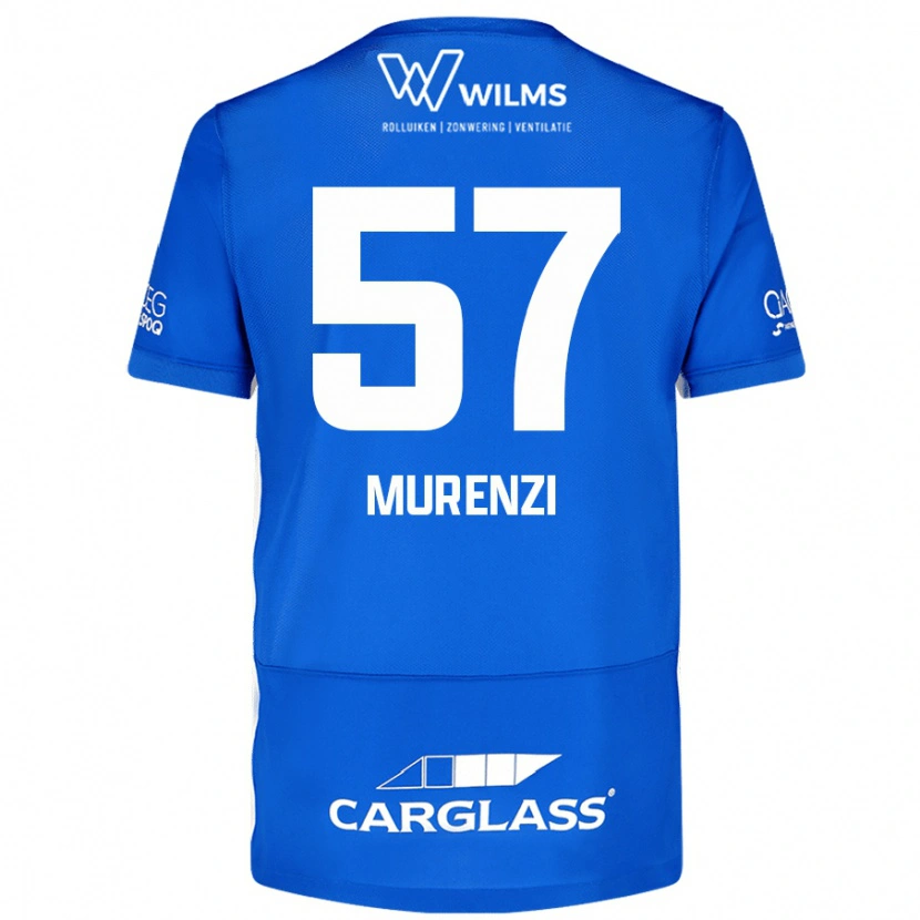 Danxen Kinder Aaron Murenzi #57 Blau Heimtrikot Trikot 2024/25 T-Shirt Schweiz