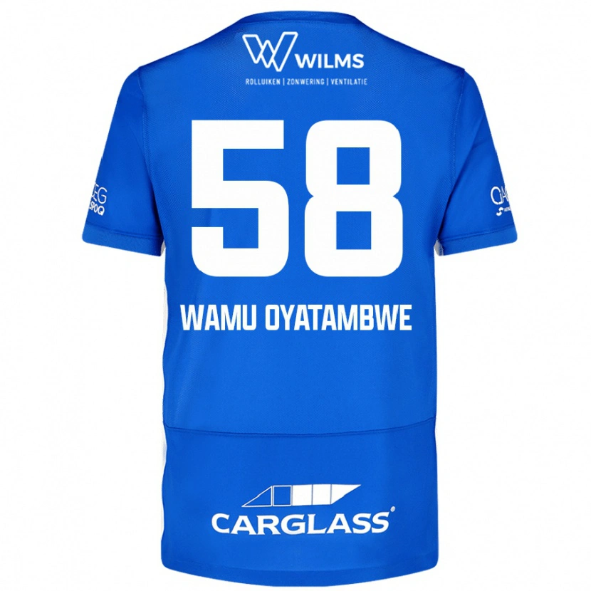 Danxen Kinder Matthias Wamu Oyatambwe #58 Blau Heimtrikot Trikot 2024/25 T-Shirt Schweiz