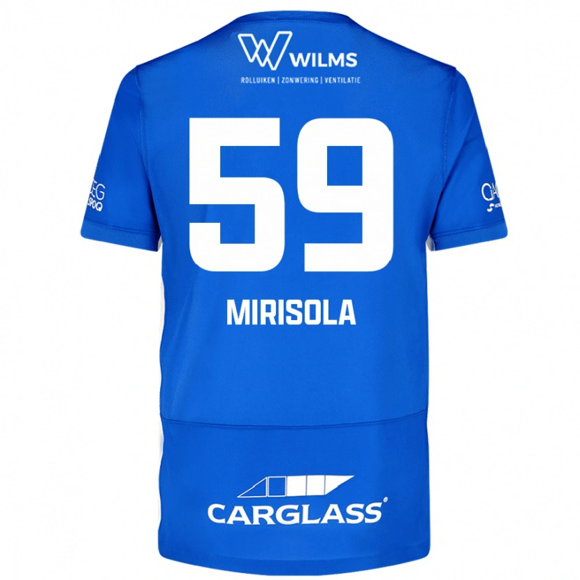 Danxen Kinder Robin Mirisola #59 Blau Heimtrikot Trikot 2024/25 T-Shirt Schweiz