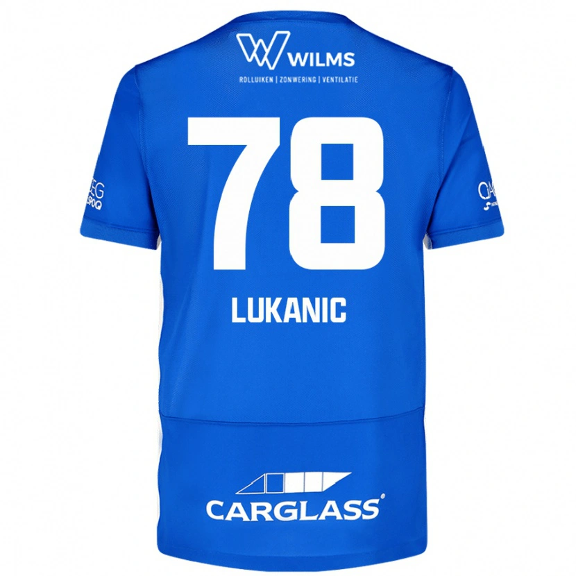 Danxen Kinder Luka Lukanic #78 Blau Heimtrikot Trikot 2024/25 T-Shirt Schweiz