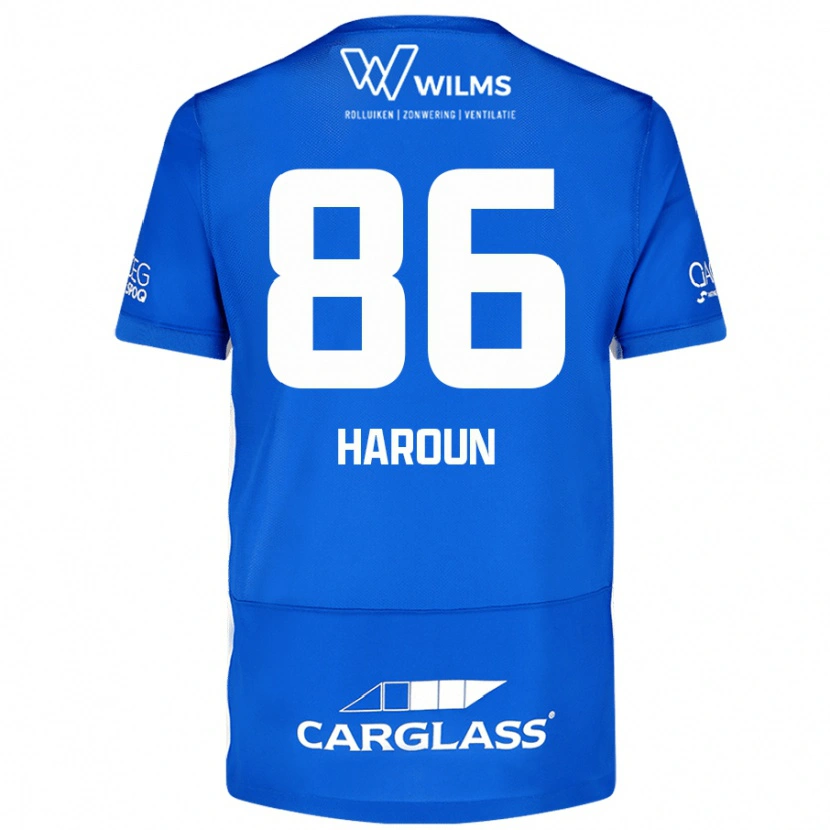 Danxen Kinder Kenan Haroun #86 Blau Heimtrikot Trikot 2024/25 T-Shirt Schweiz