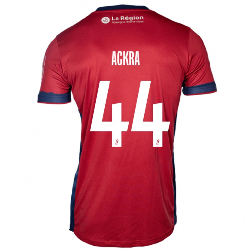 Danxen Kinder Allan Ackra #44 Hellburgunderrot Heimtrikot Trikot 2024/25 T-Shirt Schweiz