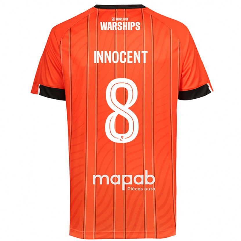 Danxen Kinder Bonke Innocent #8 Orange Heimtrikot Trikot 2024/25 T-Shirt Schweiz