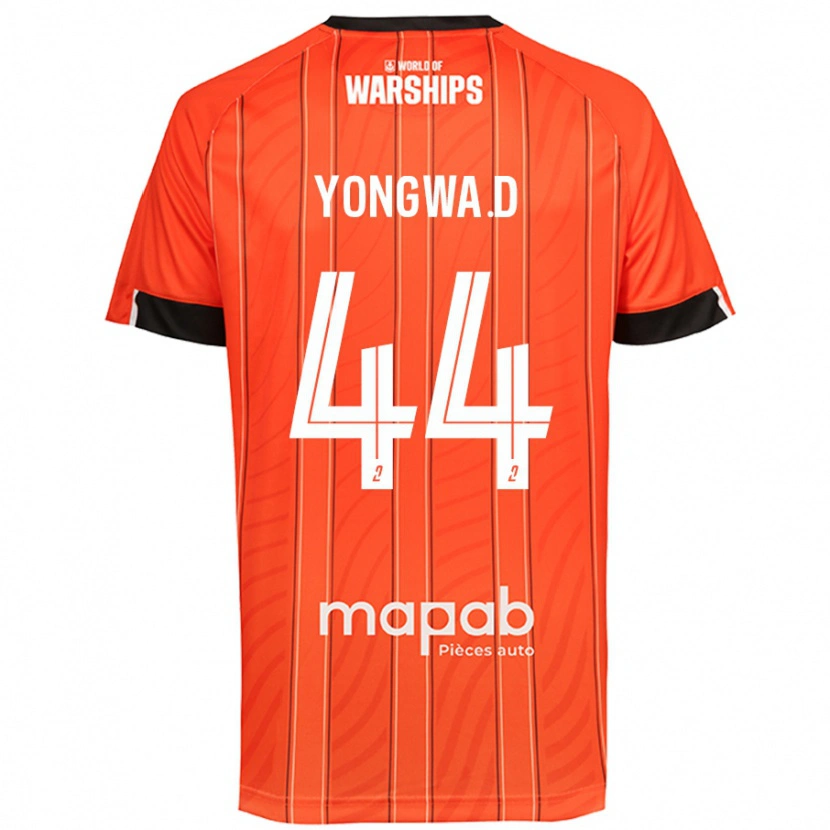 Danxen Kinder Darlin Yongwa #44 Orange Heimtrikot Trikot 2024/25 T-Shirt Schweiz