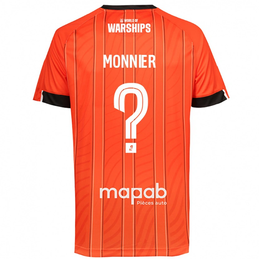 Danxen Kinder Isaac Monnier #0 Orange Heimtrikot Trikot 2024/25 T-Shirt Schweiz