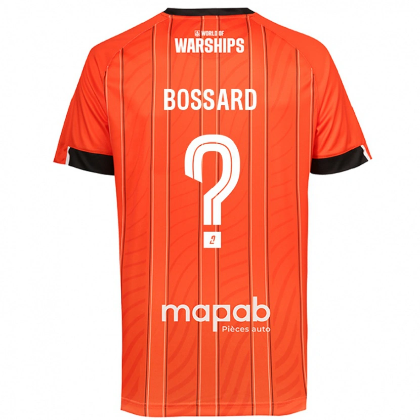 Danxen Kinder Léo Bossard #0 Orange Heimtrikot Trikot 2024/25 T-Shirt Schweiz