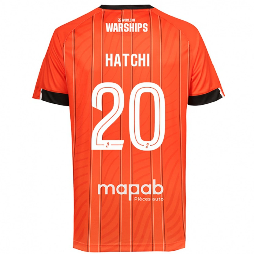 Danxen Kinder Jérémy Hatchi #20 Orange Heimtrikot Trikot 2024/25 T-Shirt Schweiz