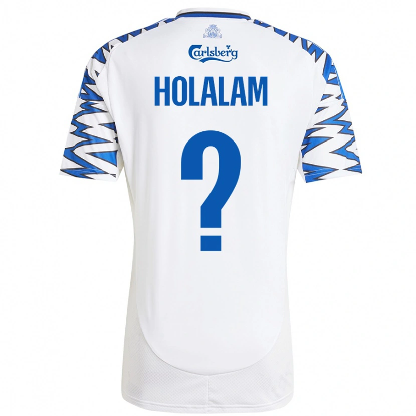 Danxen Kinder Ishaq Holalam #0 Weiß Himmelblau Heimtrikot Trikot 2024/25 T-Shirt Schweiz