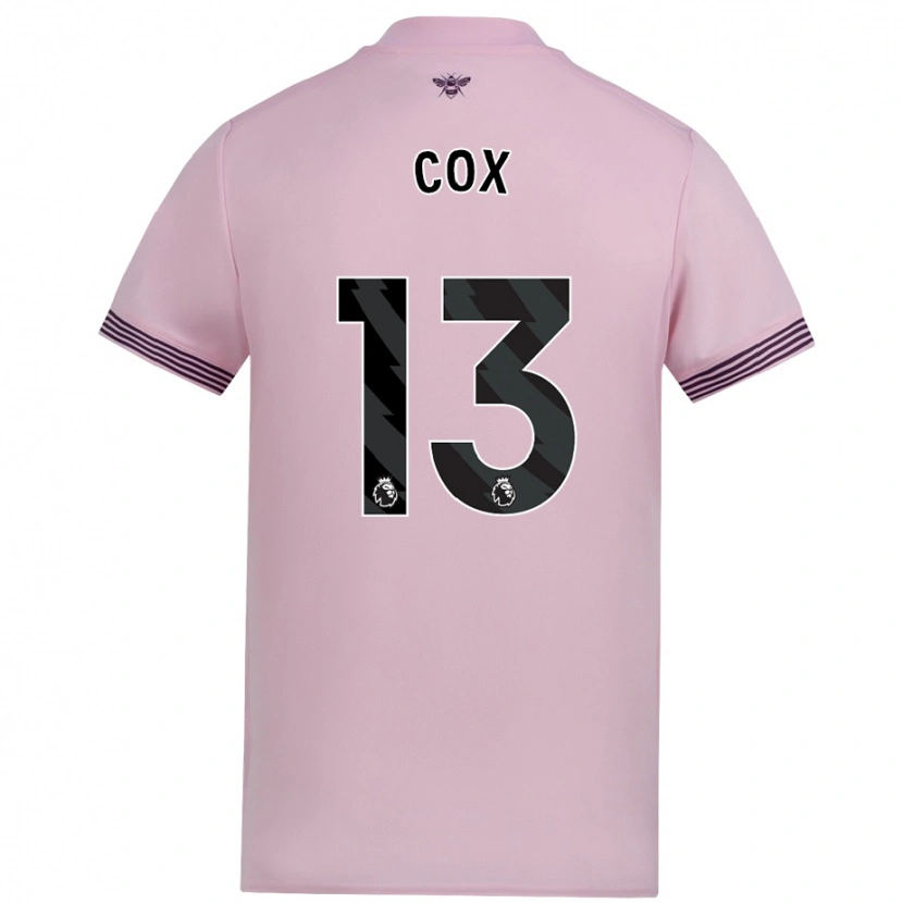 Danxen Kinder Matthew Cox #13 Rosa Auswärtstrikot Trikot 2024/25 T-Shirt Schweiz