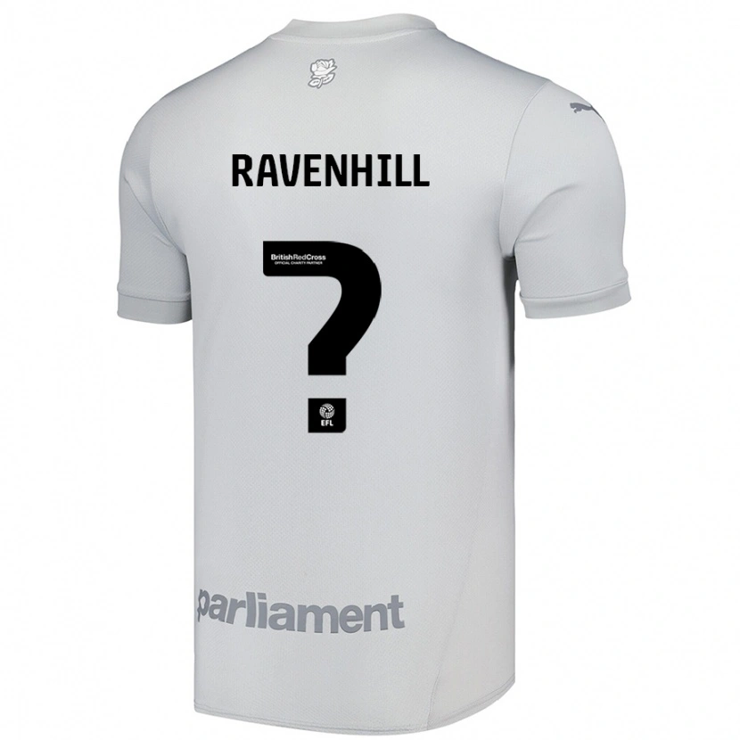 Danxen Kinder Rogan Ravenhill #0 Silbergrau Auswärtstrikot Trikot 2024/25 T-Shirt Schweiz