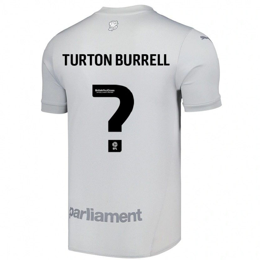 Danxen Kinder Melissa Turton-Burrell #0 Silbergrau Auswärtstrikot Trikot 2024/25 T-Shirt Schweiz