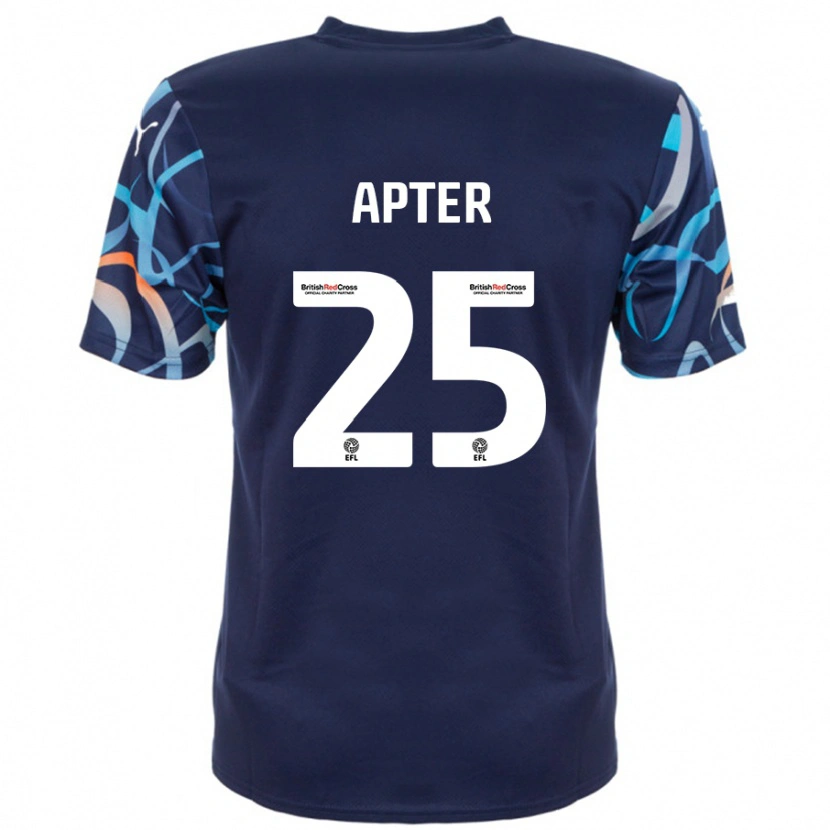 Danxen Kinder Rob Apter #25 Marineblau Auswärtstrikot Trikot 2024/25 T-Shirt Schweiz