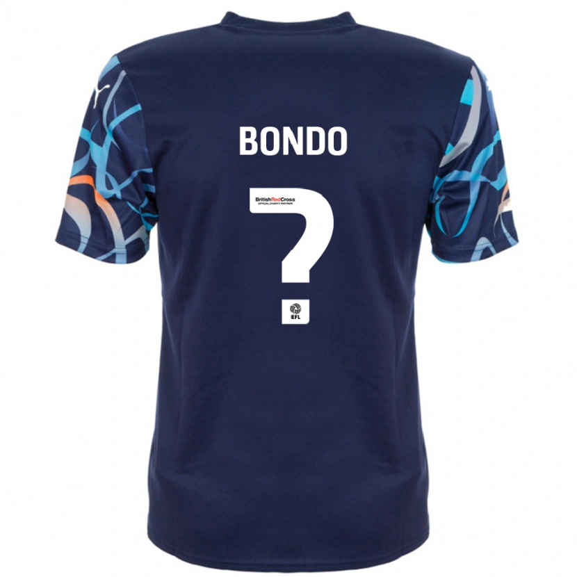 Danxen Kinder Terry Bondo #0 Marineblau Auswärtstrikot Trikot 2024/25 T-Shirt Schweiz