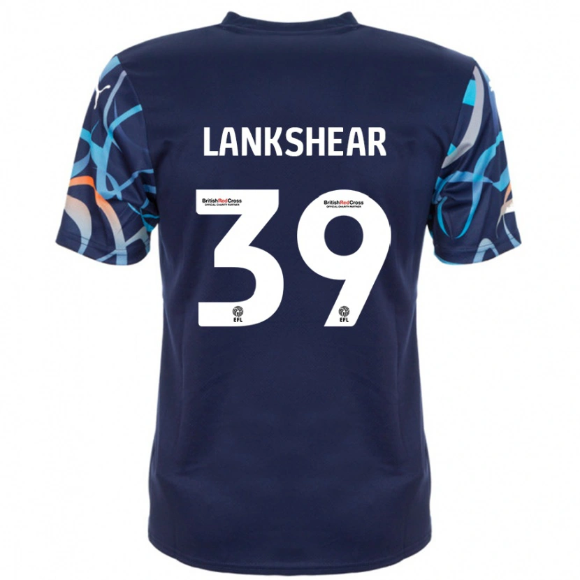 Danxen Kinder Alex Lankshear #39 Marineblau Auswärtstrikot Trikot 2024/25 T-Shirt Schweiz