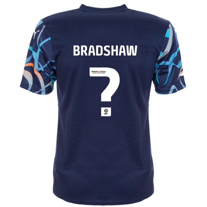 Danxen Kinder Ashleigh Bradshaw #0 Marineblau Auswärtstrikot Trikot 2024/25 T-Shirt Schweiz